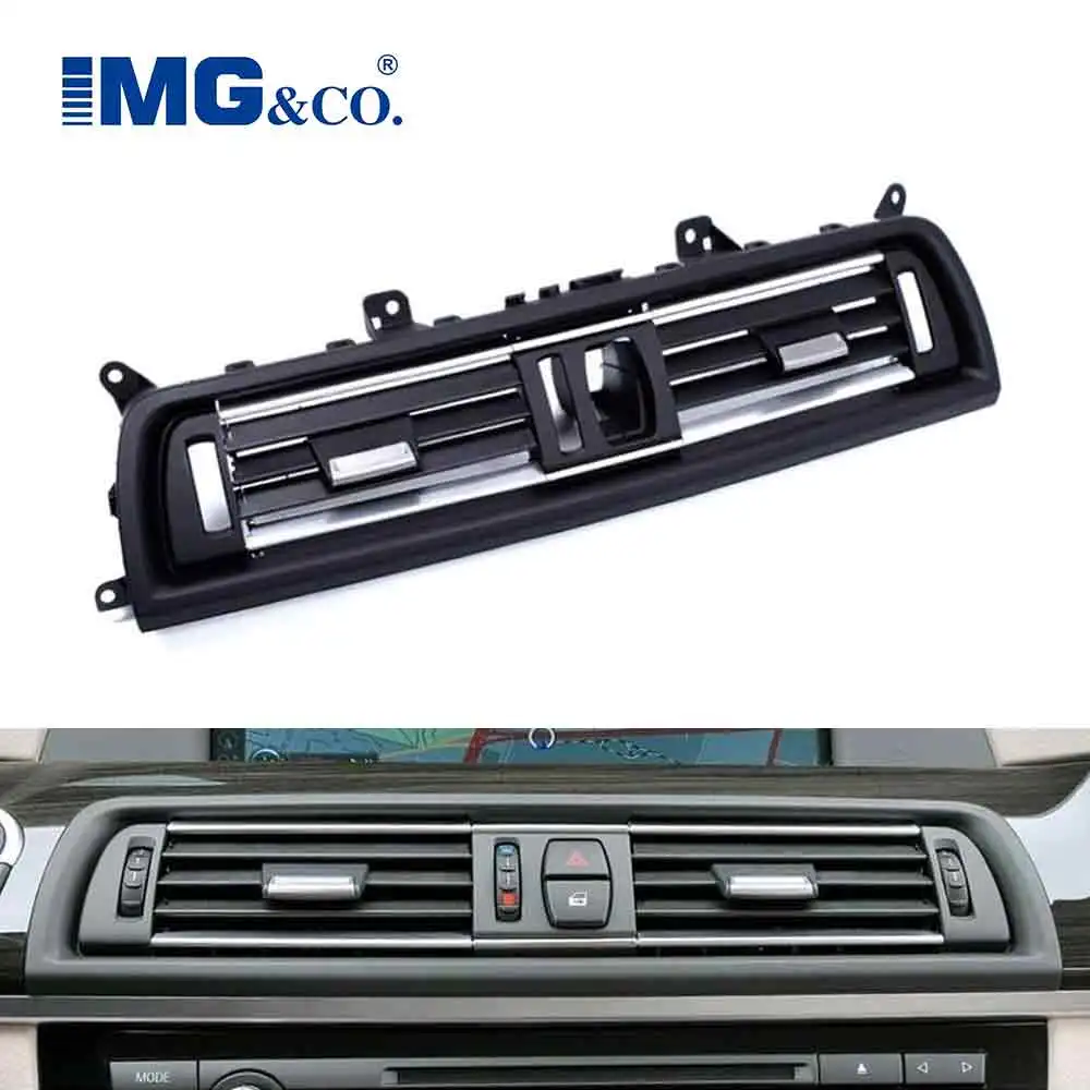 

Right dashboard chrome air conditioning cover vent grille air outlet panel for BMW 5 series F10 F11 F18 520i 523i 525i 528i 535