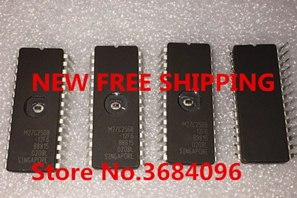 M27C256B-12F6 CDIP NEW free shipping 1PCS/LOT