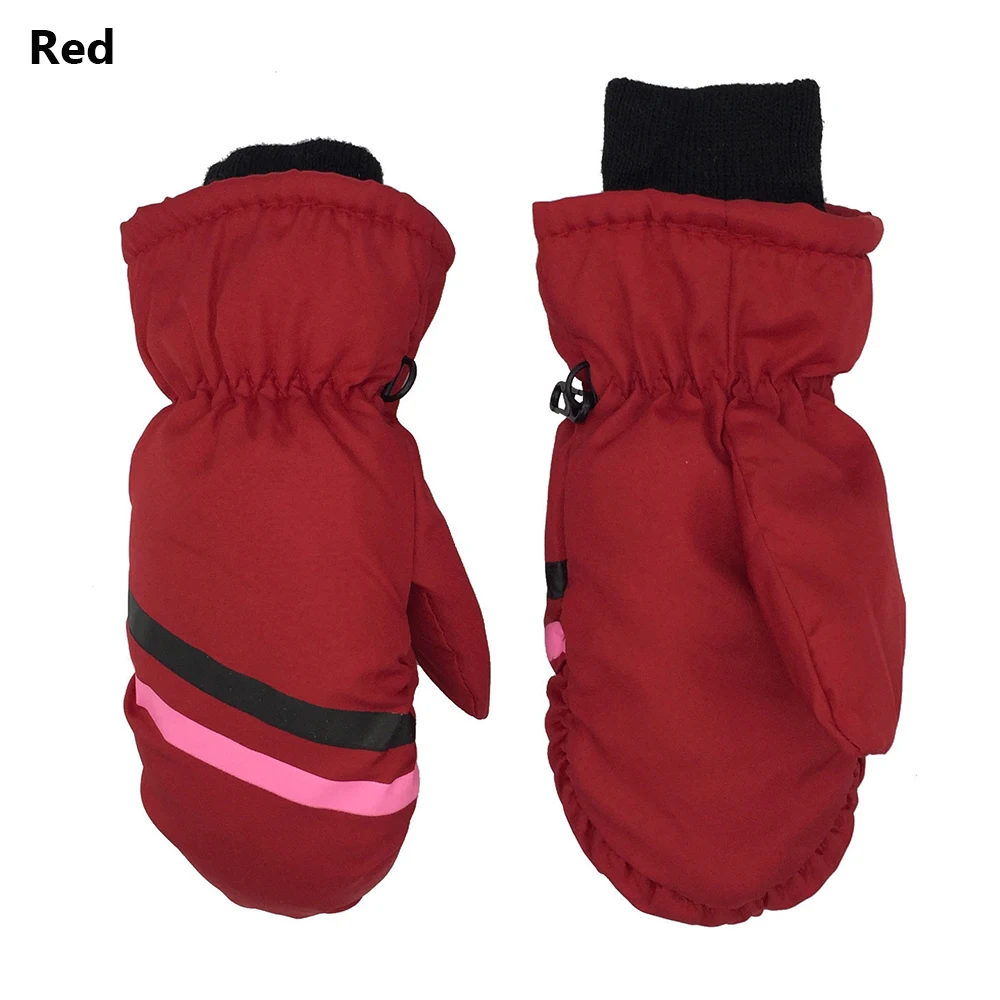 

Non-slip Thicken Warm Winter Must Children Children Ski Gloves Snow Snowboard Long-sleeved Mitten Outdoor Riding