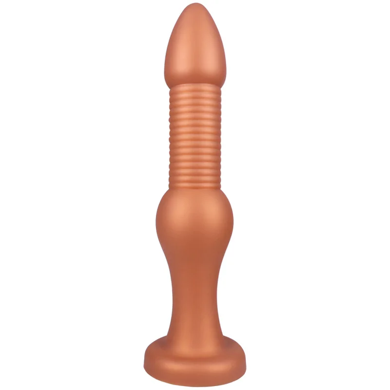 Extra Long Threaded Beaded Anal Plug for Outdoor Wear, Anal Training Tool, Anal Expansion Masturbation Tool, Couple's Toy