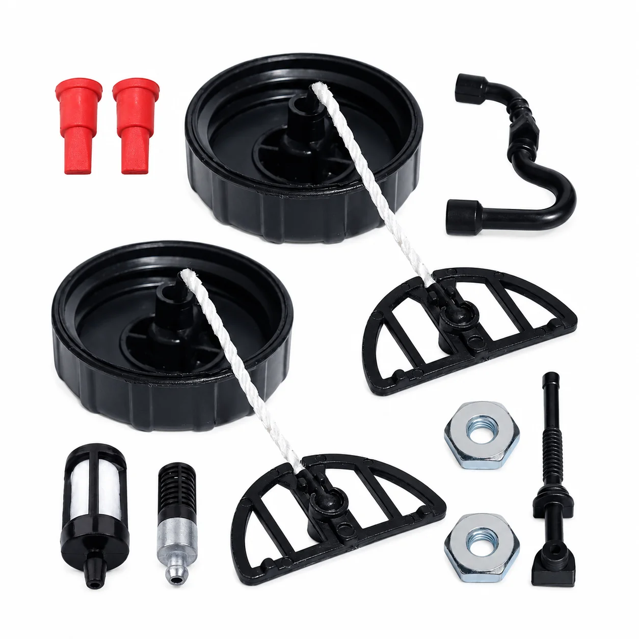 Tank Cap Fuel Filter Oil Filter Line Vent Kit For Stihl MS170 MS180 MS170C MS180C 017 018 Chainsaw Parts 11303500500 11303587700