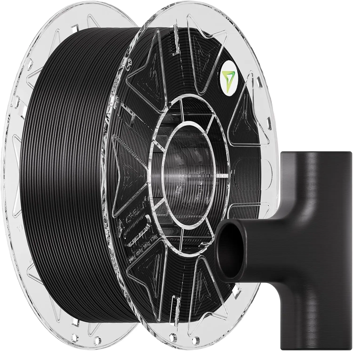 

Carbon Fiber Nylon Filament 1.75mm, High Strength & Heat Resistant for Industrial 3D Printing, 1KG Spool Black