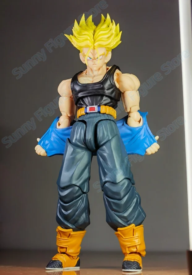 in stock Tonsenarttoys Kamione Dragon Ball Z Super Saiyan SSJ SSJ2 Trunks 05a 05b 06a 06b Anime Action Figures Models Toys Gifts view 4