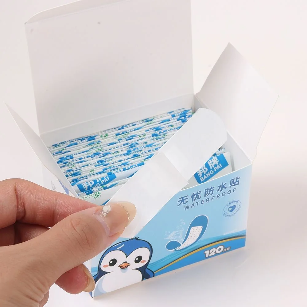 

120pcs/set Waterproof Bandage Clear Adhesive Transparent Breathable Bandaids Cover for Swimming Shower First Aid