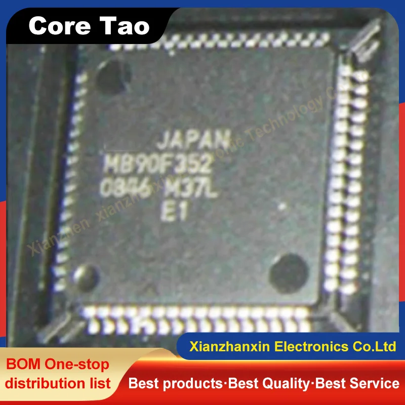 1pcs/lot MB90F352S MB90F352 QFP64 16-bit microcontroller chip in stock