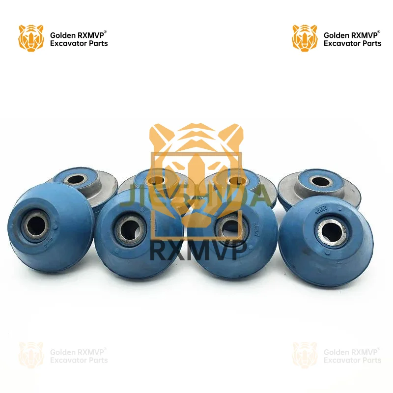 For Komatsu PC120-6/138US engine foot pad 4D102 engine foot pad shock-absorbing rubber buffer pad excavator