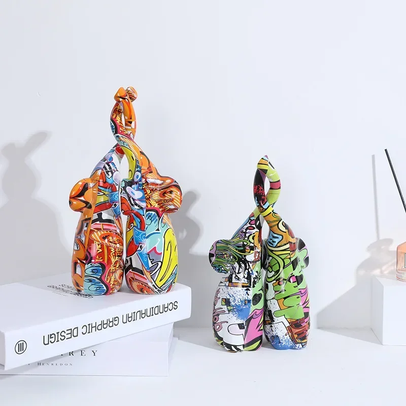 

Resin animal elephant couple wedding gifts home decoration creative study office decoration ornaments.