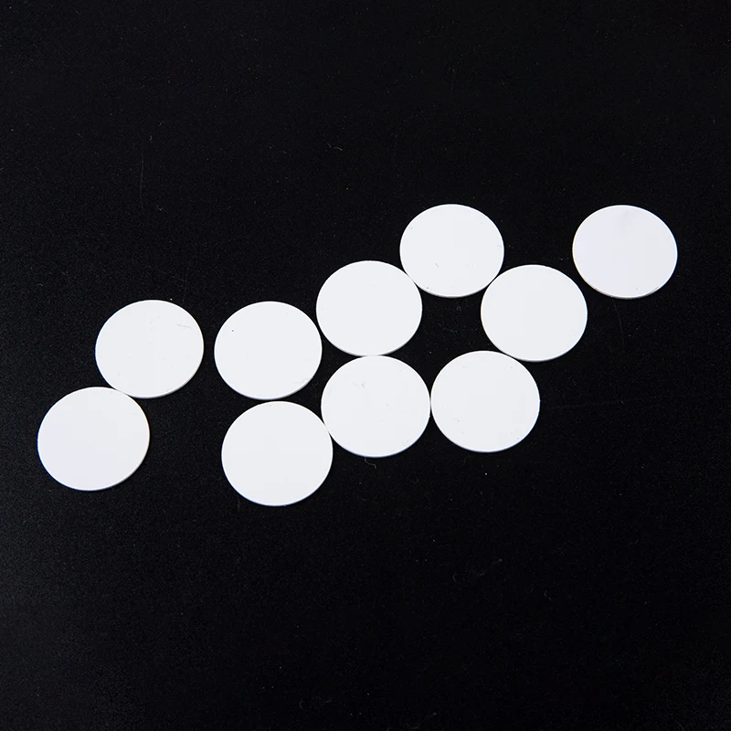 10Pcs NFC Coins NTAG215 TAG Key 13.56MHz NTAG 215 Card Label Ultralight Tags Labels 25 Mm Diameter Round