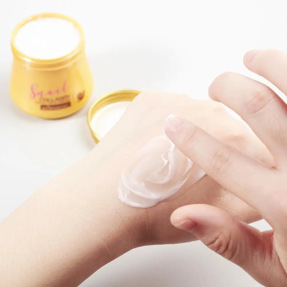 Snail Moisturize Facial Cream Snail Collagen Cream Multi Functional Face Snail Mucin Hydrating Anti-Wrinkle Cream