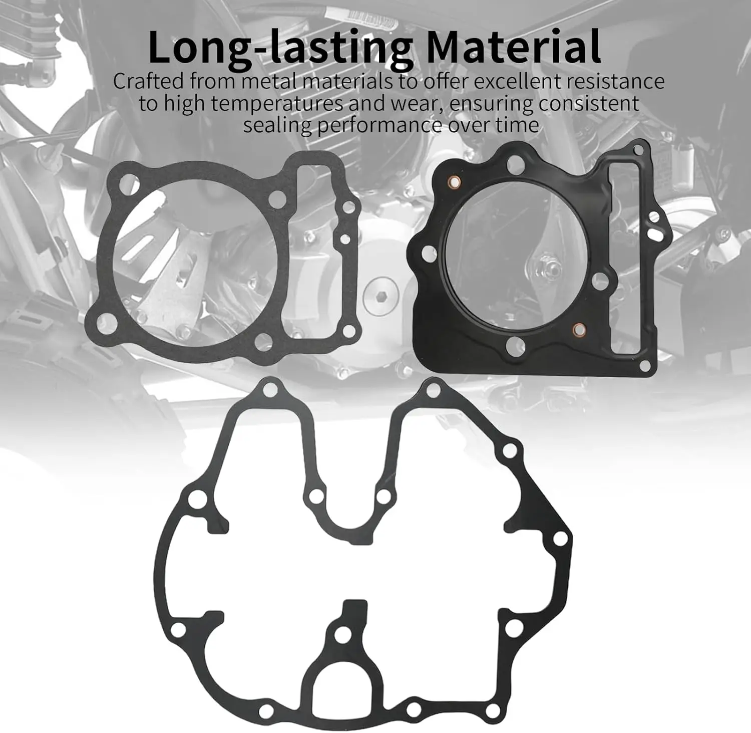 30 Pcs Top End Head Gasket Kit, Replacement for Honda TRX 400EX 1999-2014