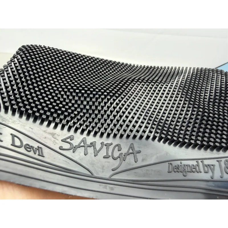DAWEI SAVIGA Long Thin Particles Table Tennis Rubber OX Long Pips Particles Height 1.8 Mm Diameter 0.8 Mm Ping Pong Rubber view 3