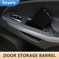 For Ford Ecosport 2013 - 2021 2Pcs ABS Car Front Door Storage Box Case Container Stowing Organizer Interior Accessories