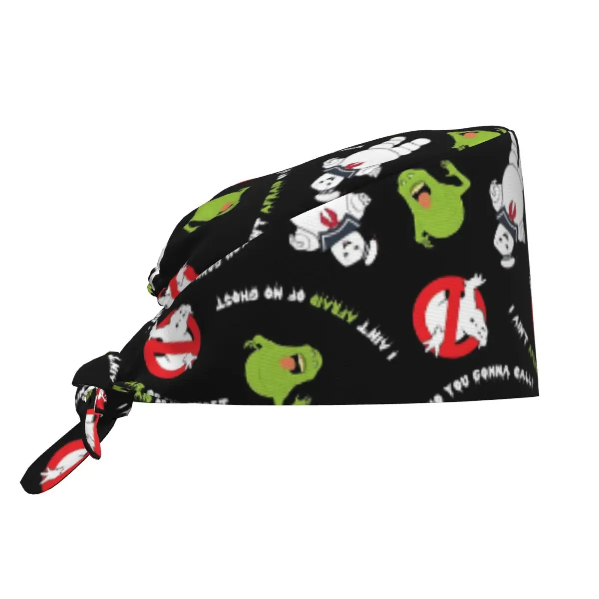 Personalizado ajustável g-ghostbusters chapéu de trabalho das mulheres dos homens sobrenatural filme de comédia esfrega bonés esfrega enfermagem médico cirurgião boné chef