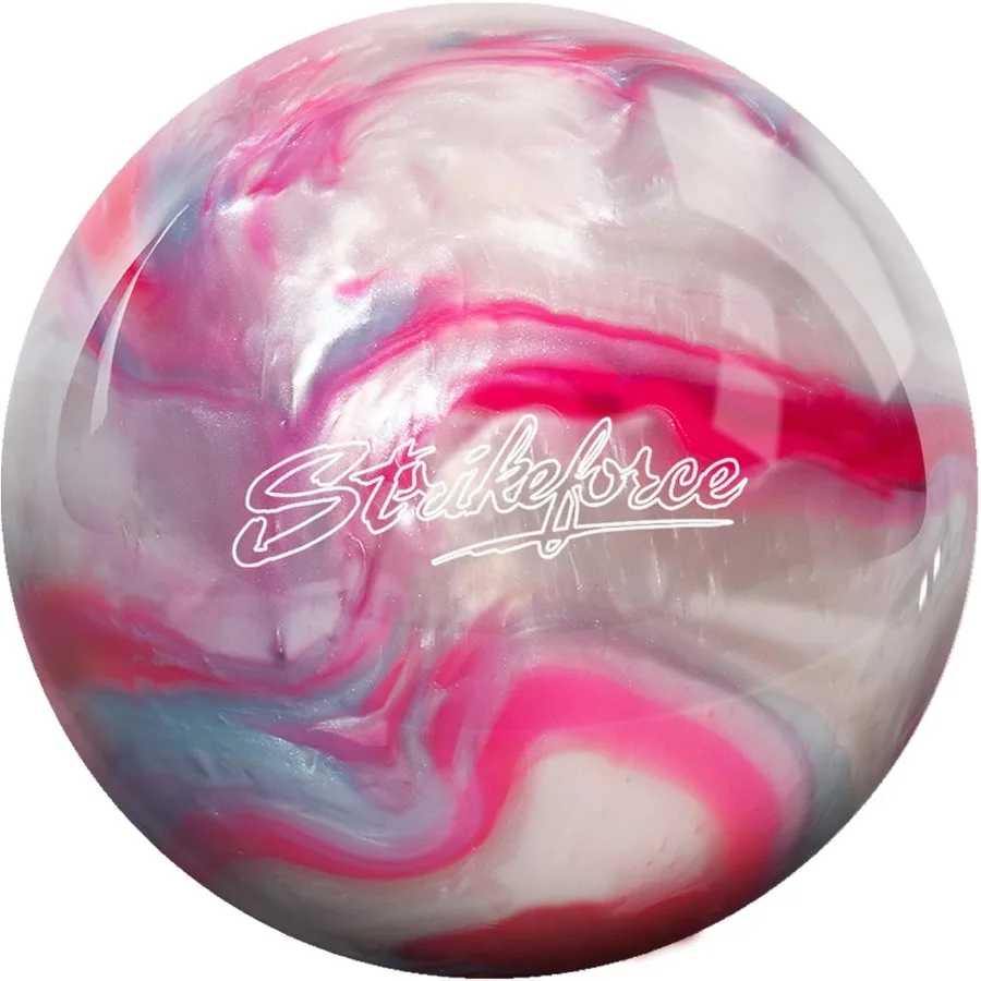 

KR Strikeforce Polyester Undrilled Bowling Ball for Beginner to Professional Use Available in Weights from 6lb to 16lb Ideal fo