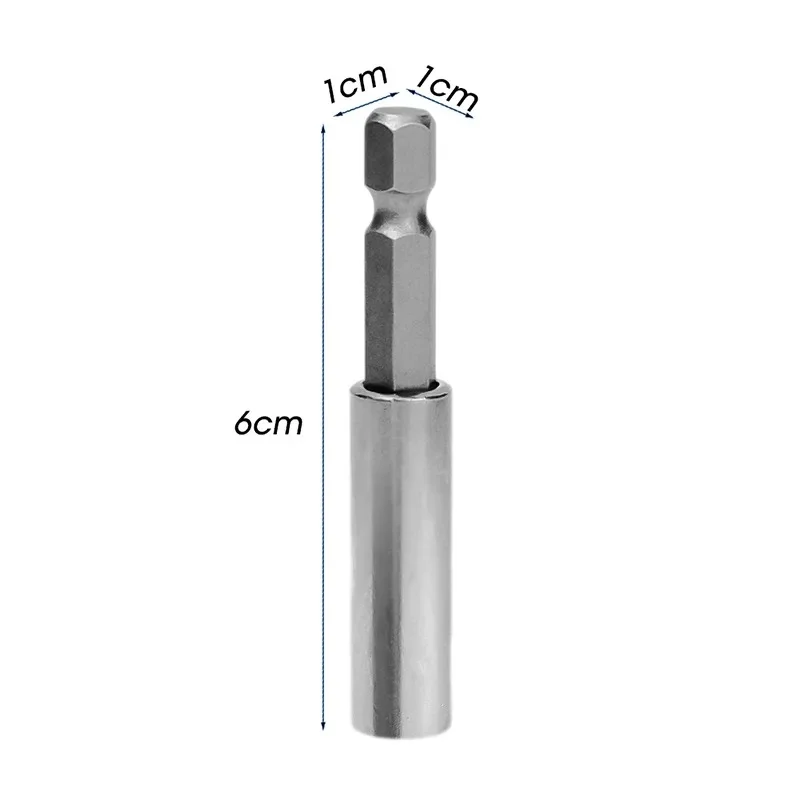 Magnetic Screwdriver Extension Hexagonal Handle Extended Connecting Rod Carbon Steel Screwdrivers Bit Holder Power Tools