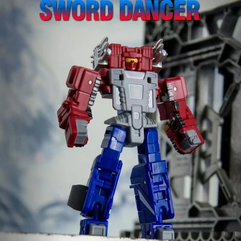 

【In Stock】Transformed Toys DW-E07 E08 Sword Dancer Moving Robot Model Small Scale Toys Gift Collection