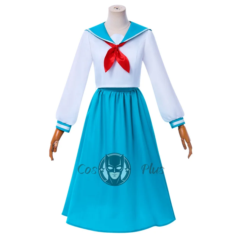 NewSayaka Kenyuu Densetsu Yaiba Sayaka Mine تأثيري حلي مجموعة كاملة مخصص زي مدرسي تأثيري هالوين