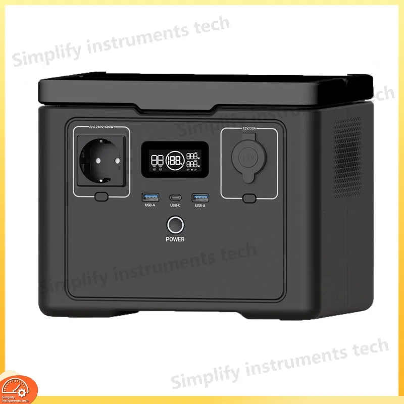 5000W Portable Power Station LiFePO4 Battery Solar Generator 5kW Camping Emergency Backup Waterproof Outdoor Energy Storage