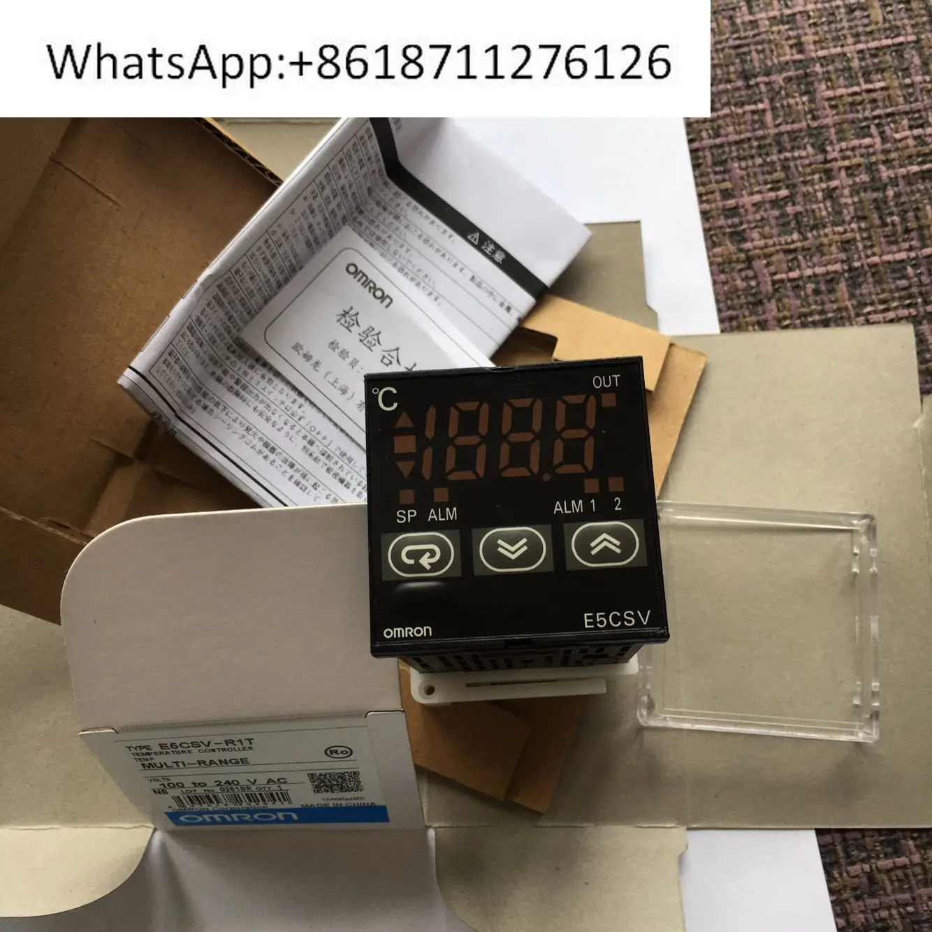 Thermostat E5CSV-Q2T E5CSV-R2T R1T