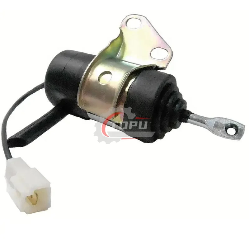 

6670776 Fuel shut off stop solenoid for Bobcat Loader 319 320 324 418 453 E08 E14 E16 MT55