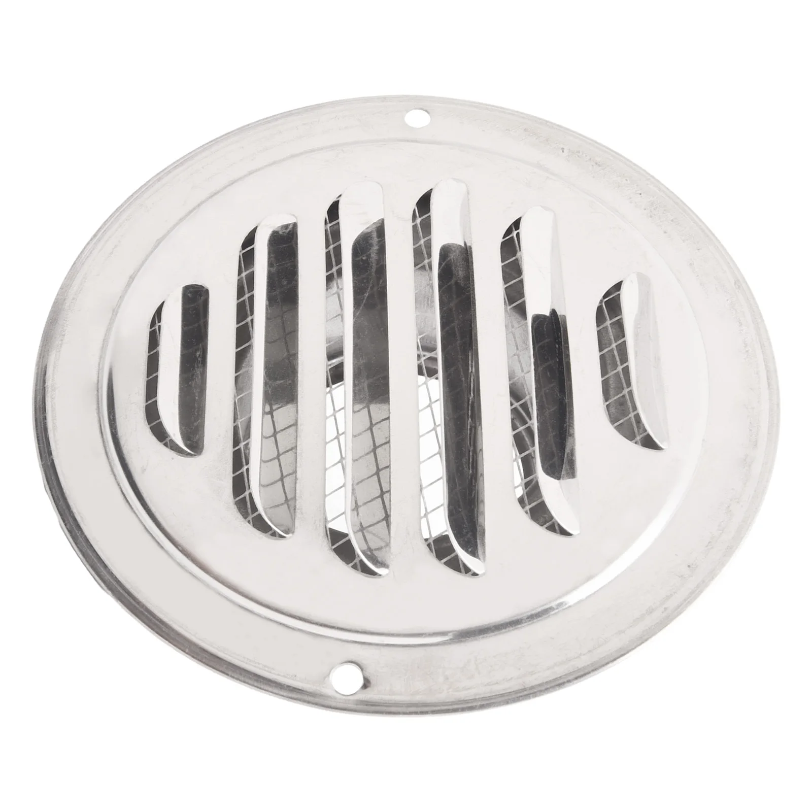 Cubierta de ventilación redonda de acero inoxidable de primera calidad diseñada para paredes que facilita el movimiento del aire óptimo mientras bloquear los insectos