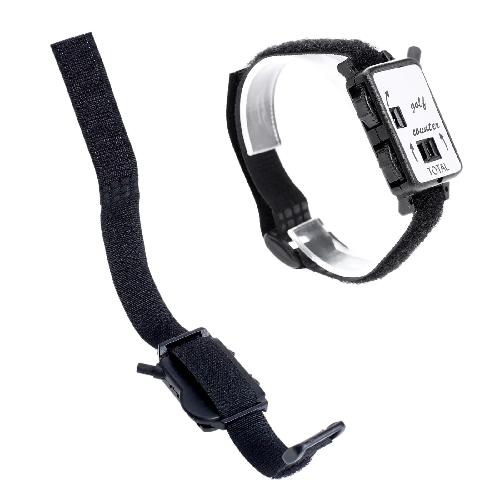 

Новый мини-черный браслет для тренировок по гольфу, браслет для гольф-клуба, держатель очков, счетчик ударов, спортивные аксессуары для гольфа