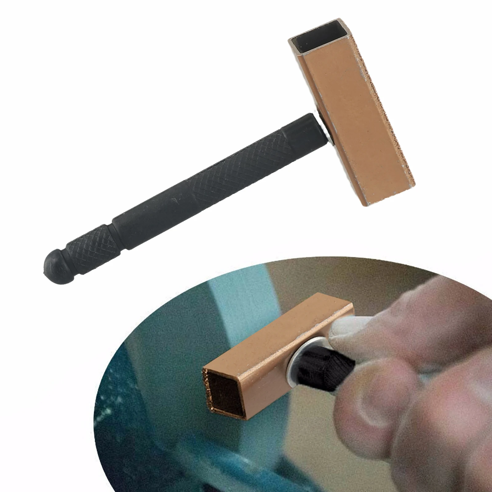 

Deburring Dresser Grinding Wheels Discs Dressing Hand Held Handle Heavy-duty Knurled Polishing Re-shapes Bench