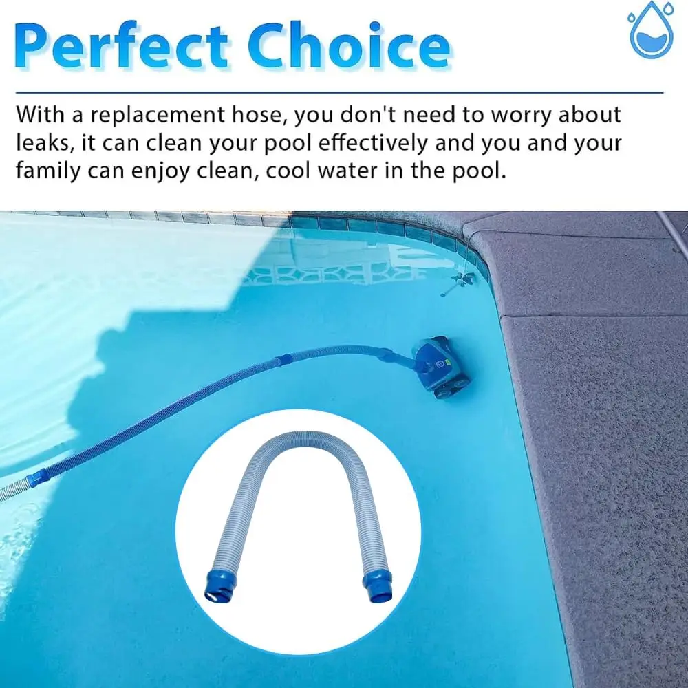 Pool tube Pool Cleaner Hose Rubber Swimming Pool Cleaner Replacement Pool Vacuum Cleaning Pipe for Zodiac X7 T3 T5 MX6 MX8