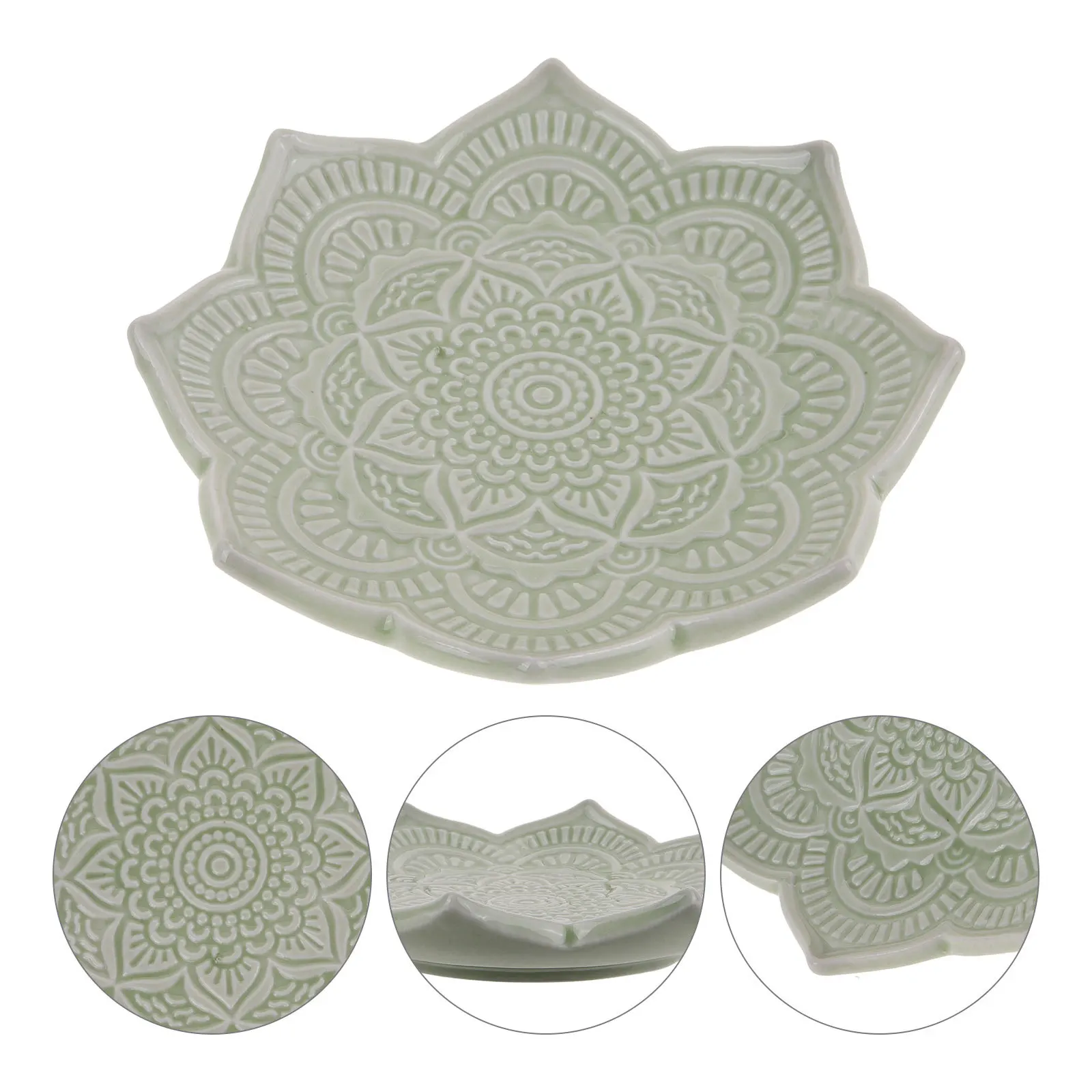 Jewelry Dishes Display Tray Dresser Trays Decorative Plate Ring Holder