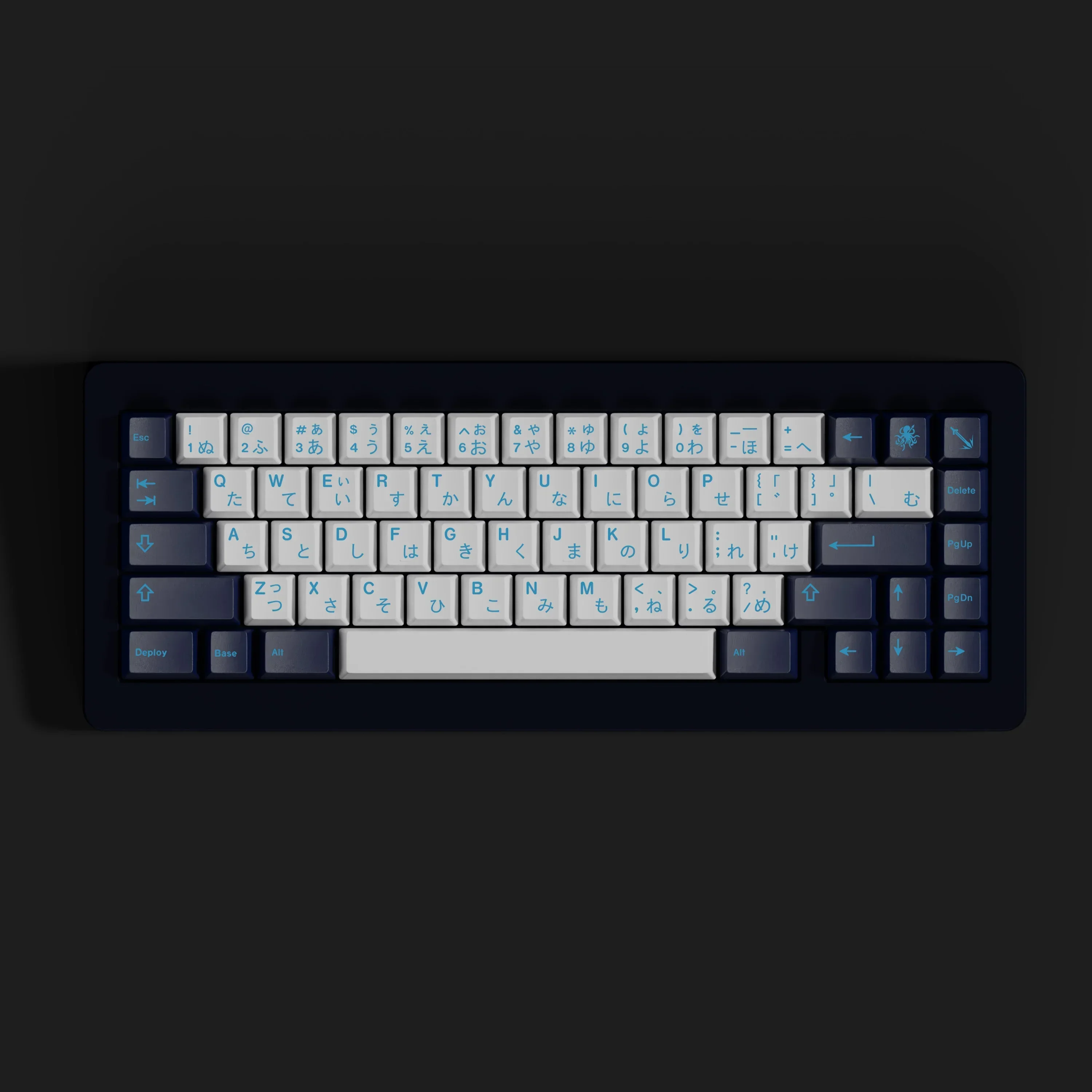 GMK deep sea - teclado personalizado pbt sublimación altura original keycap espacio dividido