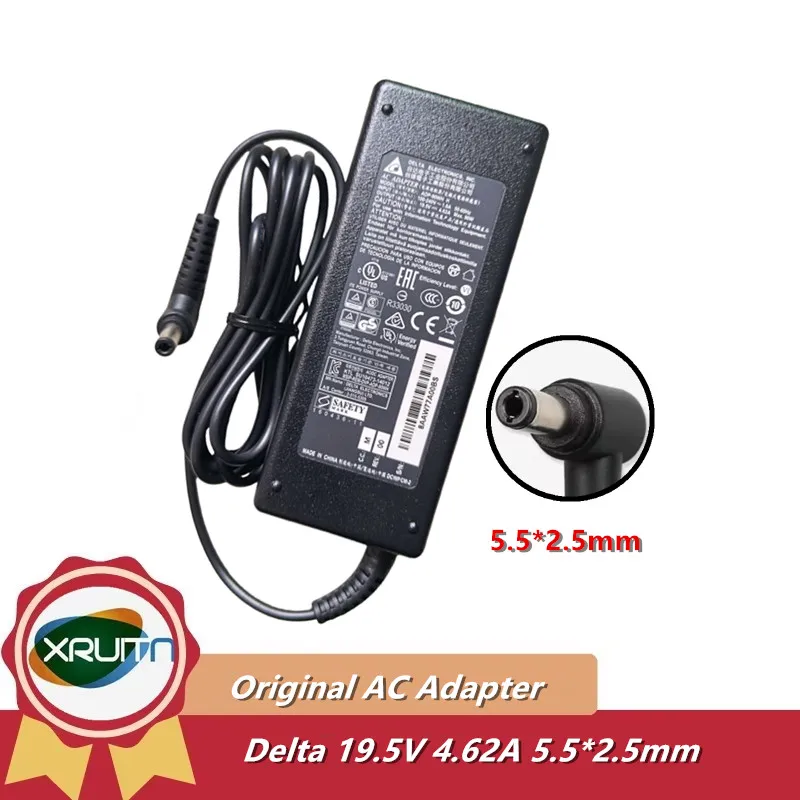 

Genuine Delta 19.5V 4.62A 90W ADP-90WH H ADP-90WH K 5.5mm*2.5mm AC Adapter Charger For ASUS/MSI Laptop Power Supply 90W Original