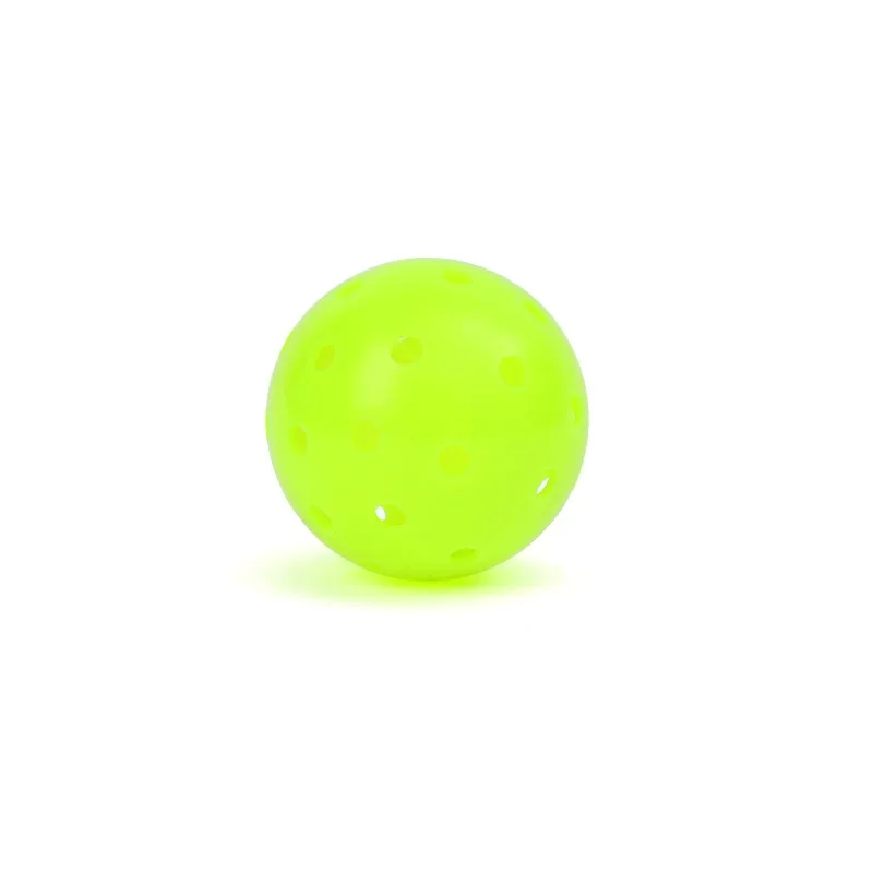 ZOCO 6 قطعة كرات كرة المخلل المتينة 40 فتحة كرات المخلل الخارجية للمنافسة مستلزمات ممارسة كرة المخلل المعبأة في أكياس