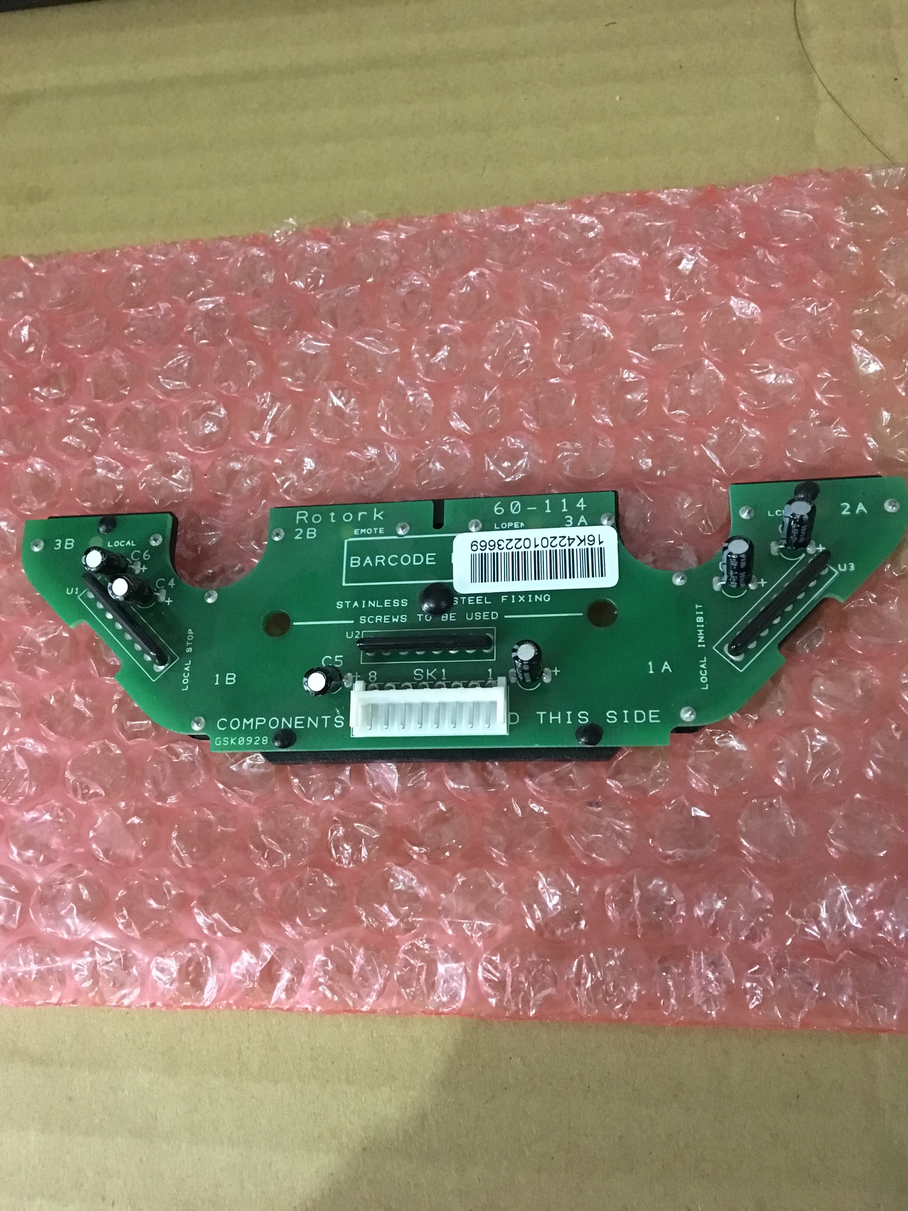 

2025 New Original MOD20B 60-114ROTORK In-Place Control Panel Knob Board