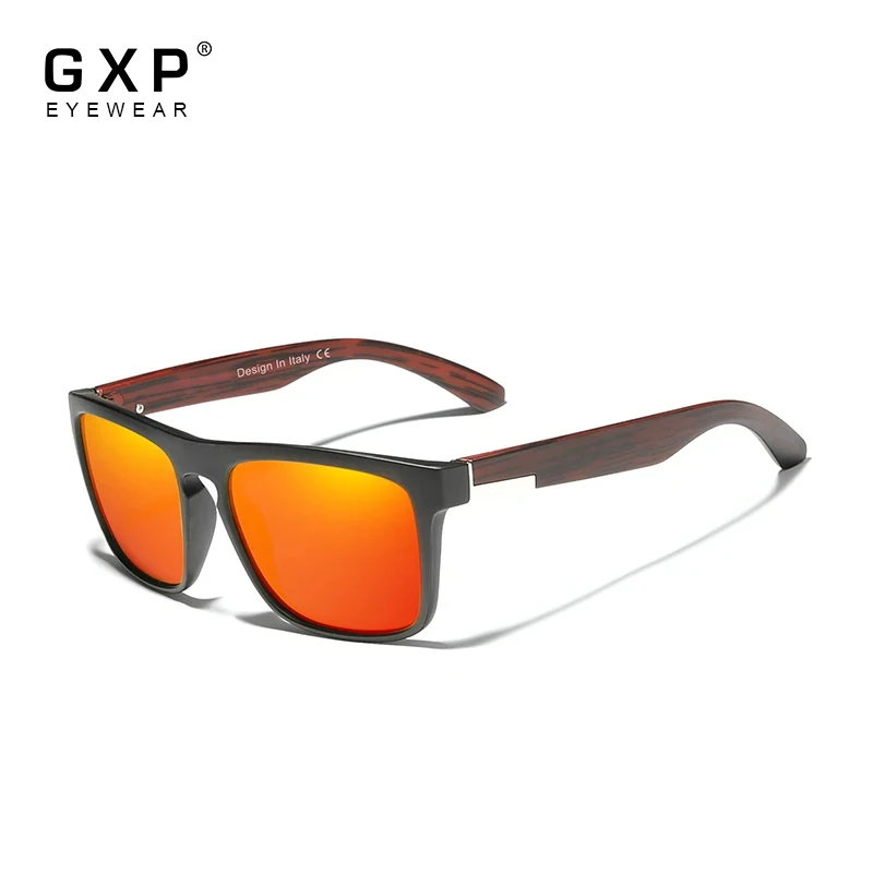 

GXP Multicolor Sunglasses Polarized UV400 Men's Mirror Lens Glasses Full Frame Outdoor Sports Male Eyewear Original Accessories