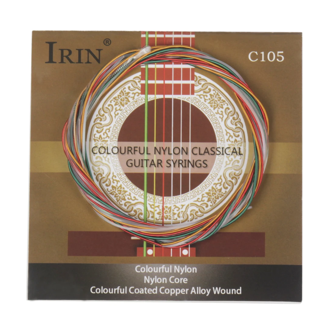 IRIN Guitar Strings Classical Guitar Strings Playing Training Band Performance Specialized Plucked Instruments Durable Accessory