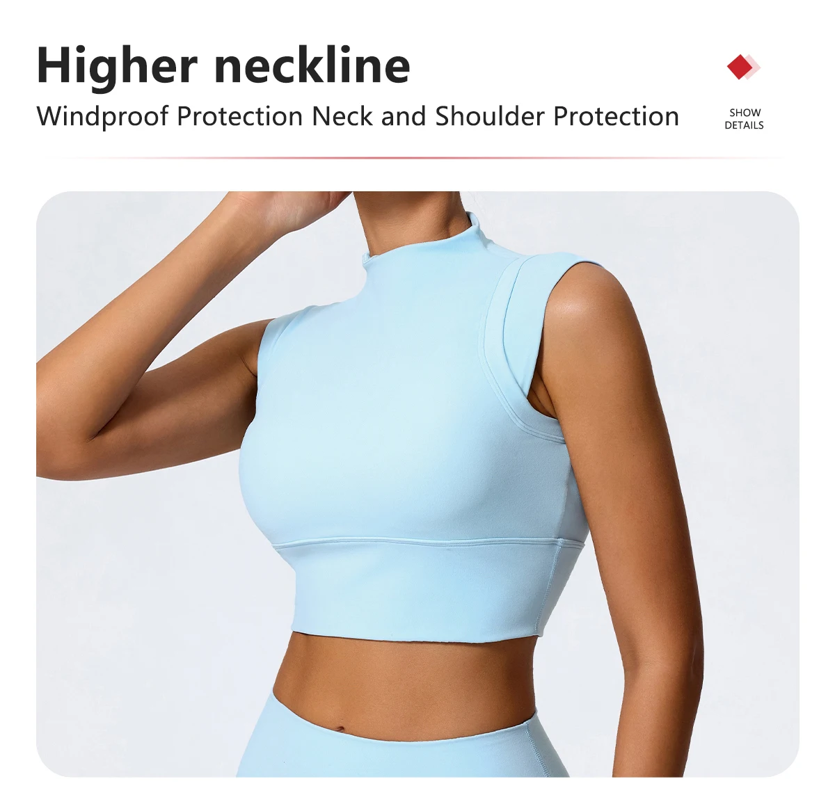 High Impact Gym Top Weibliche Push-Up Sport-Bh Yoga Kleidung Sport Weste Frauen Workout Crop Top Weibliche Stoßfest Büstenhalter Frauen – Detail 7