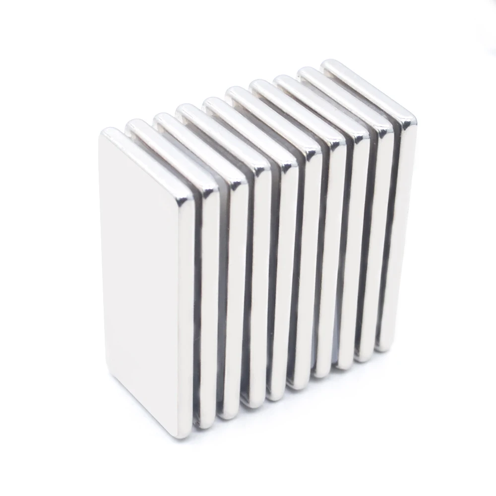 1-100Pcs 50x20x4mm Neodymium Magnet 50mm x 20mm x 4mm N35 NdFeB Block Super Powerful Strong Permanent Magnetic imanes new magnet