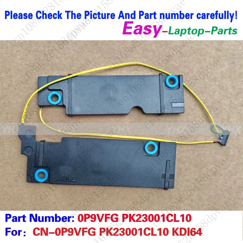 GYX Nuovo Per DELL 0P9VFG PK23001CL10 ALTOPARLANTE R+L Consegna veloce