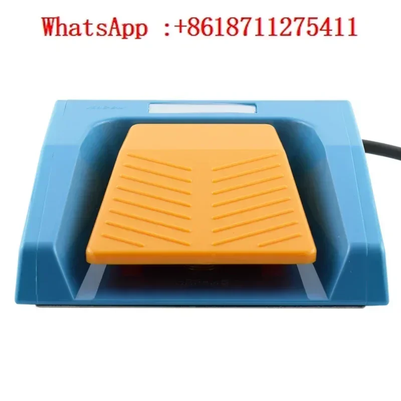 Imported foot switch HRF-M5Y waterproof foot pedal IP68 foot pedal with 2m line baking plastic case