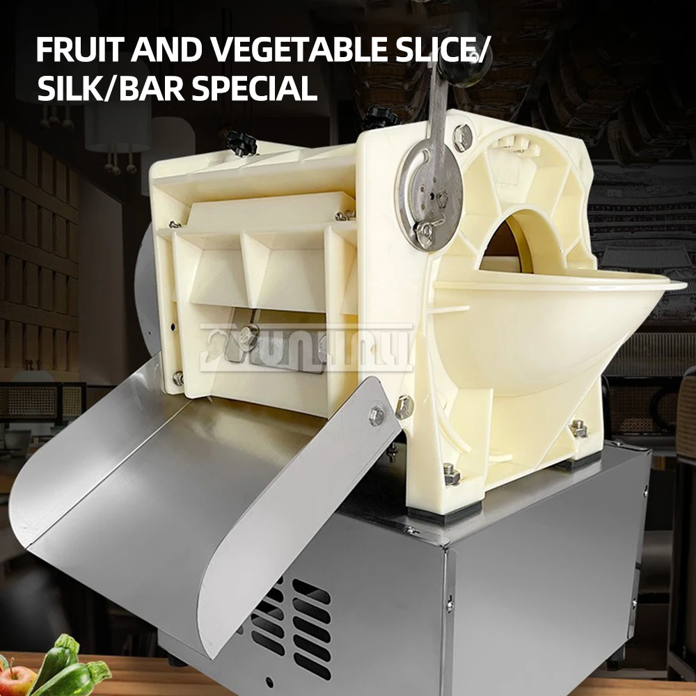 2025 Новая электрическая машина для измельчения картофеля нарезанного картофеля, коммерческая машина для резки овощей, автоматическая машина Cortador De Verduras