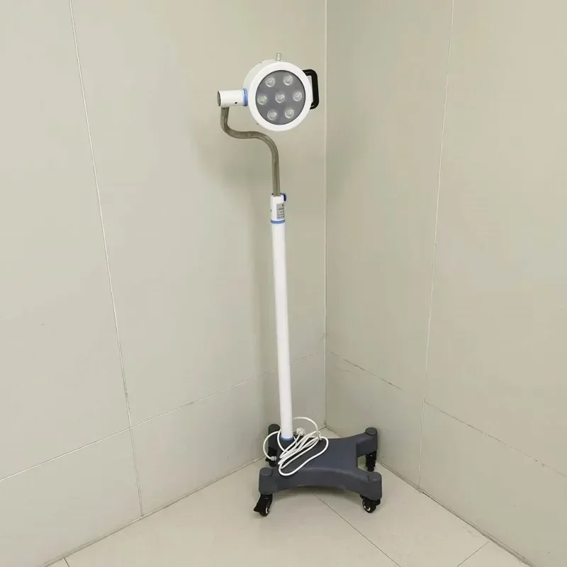 Auxiliary mobile lighting, cold light source LED inspection light, medical single head lighting LED shadowless light