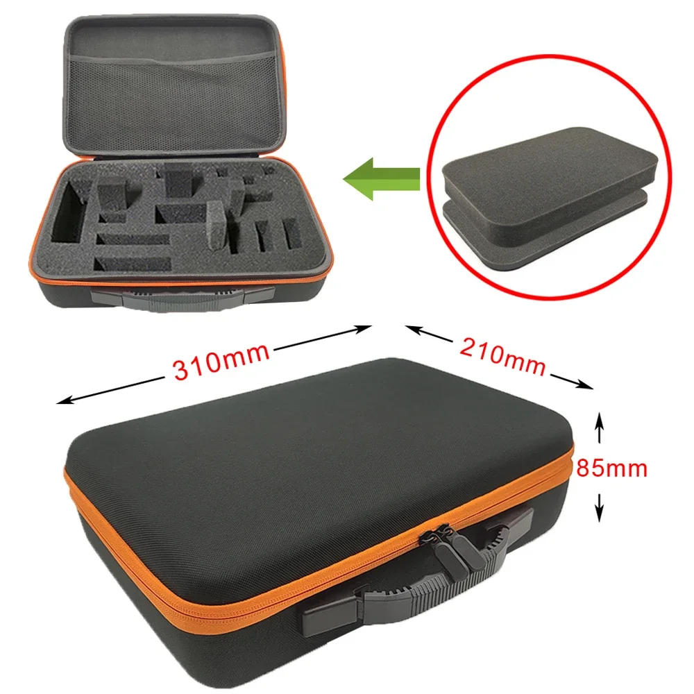 Waterproof Storage Bags Tool Case For Drill Tools Kit Organizer Pouch Electric Drill Fishing Zipper Bag Gear Pocket Hardware Box