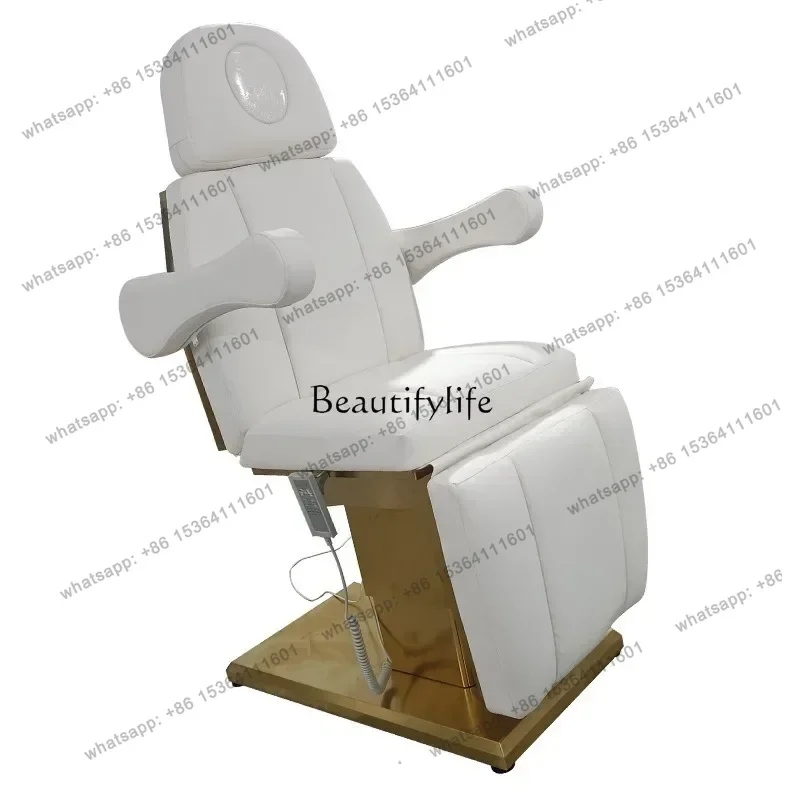 

Электрическая косметологическая кушетка D30Gold с подъемным механизмом для салонов красоты, складная, для осмотров