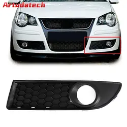Artudatech Honeycomb Style Front Lower Grille Left Side Fit for VW Polo 9N3 GTI 2005-2009