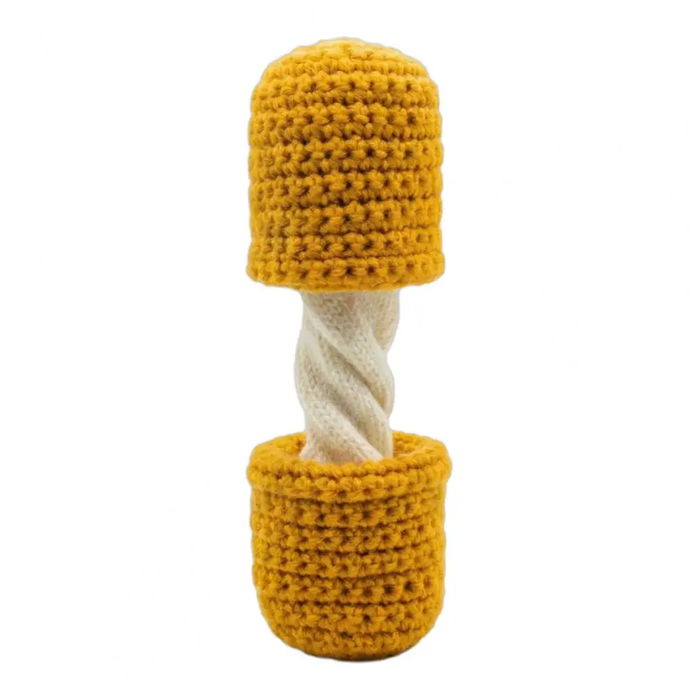 Comfy Food-themed Scarf Mozzarella Stick Scarf Soft Cheese Core Knitting Scarf with Warm Hand Pockets Winter Knit for Cheese