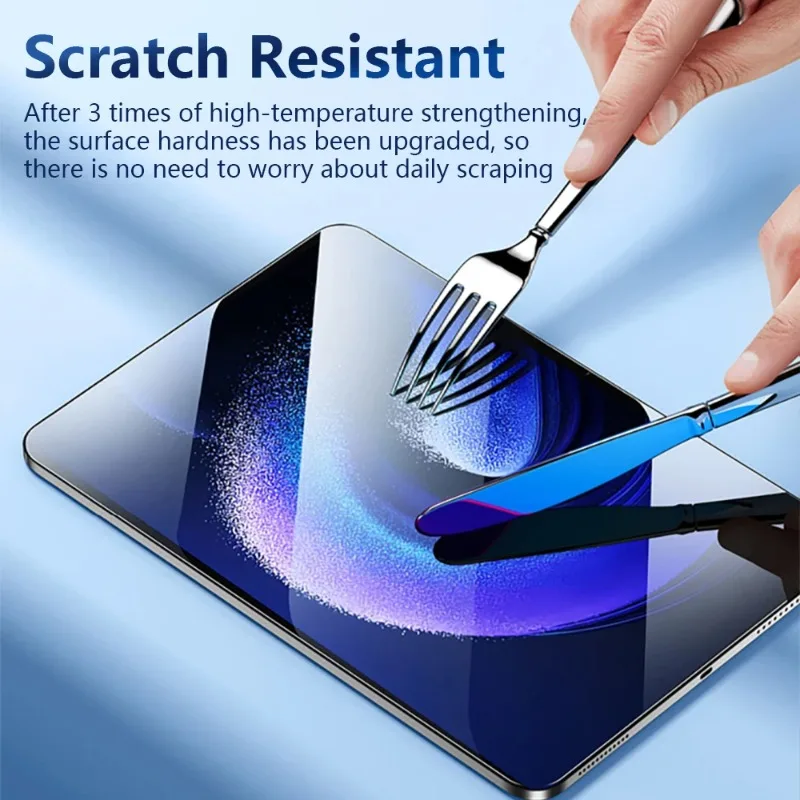 2 Pcs Tempered Glass For Xiaomi Pad 5 6 6S Max Pro Redmi Pad SE Pro Tablet Screen Protector 9H Toughened Protective Film