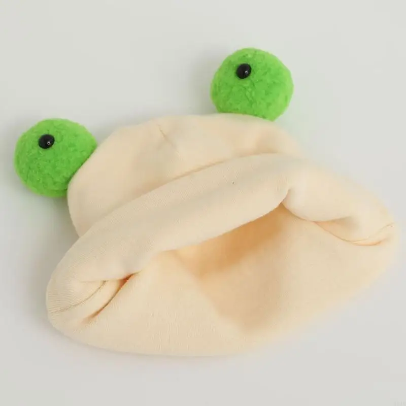 

95AE Cartoon Newborns Hat Soft and Warm Cotton Fetal Caps Solid Bonnet Fashion Headwear for 0-6 Month Baby