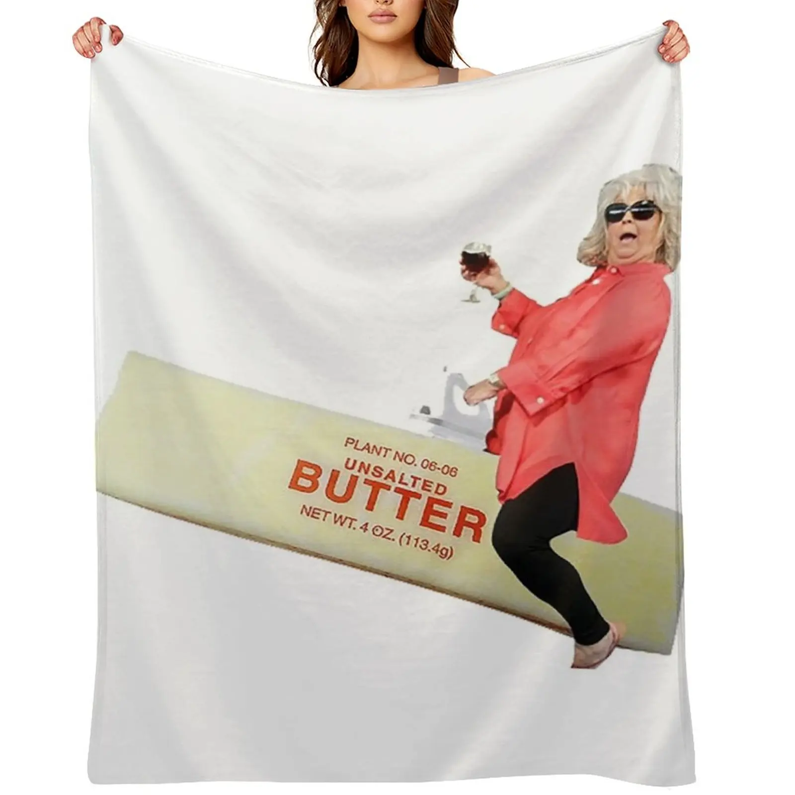 Paula deen riding butter Throw Blanket Decorative Sofas Thins Sofas Furry Blankets