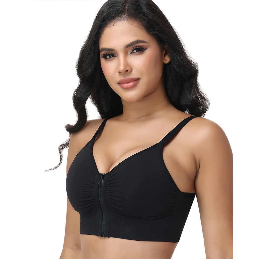 女性用ワイヤレスプッシュアップブラジャー フルカバー ソリッ - Full Coverage Bra のレビューと価格