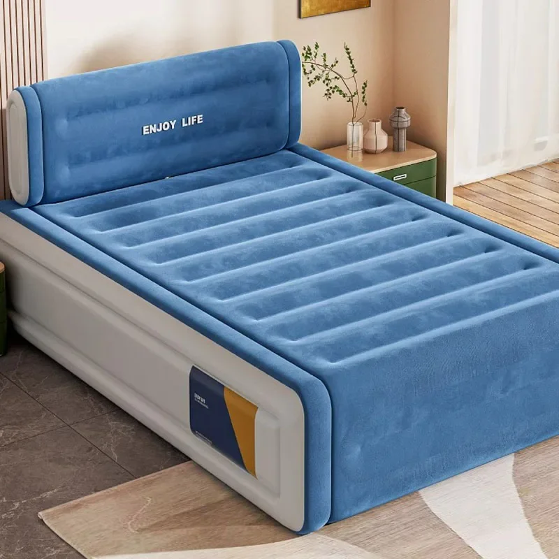 

Double King Size Bed Inflatable Lazy Living Room Camp Princess Cheap Bed Frame Air Dog Safe Cama Individual Furniture For Room